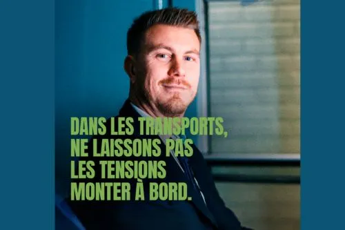 Dans les transports, ne laissons pas les tensions monter à bord.